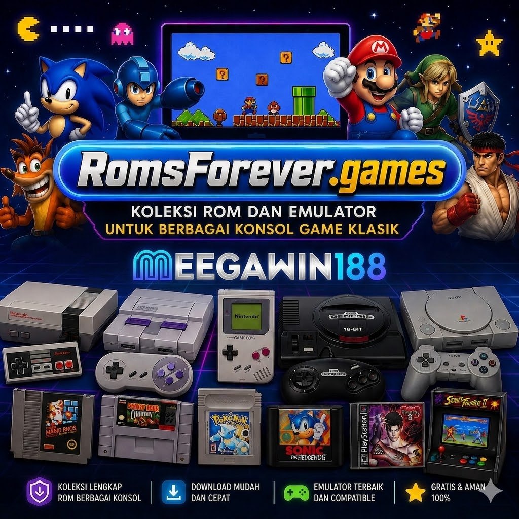 MEGAWIN188 | Roms Forever Penyedia Koleksi ROM dan Emulator untuk Berbagai Konsol Game Klasik